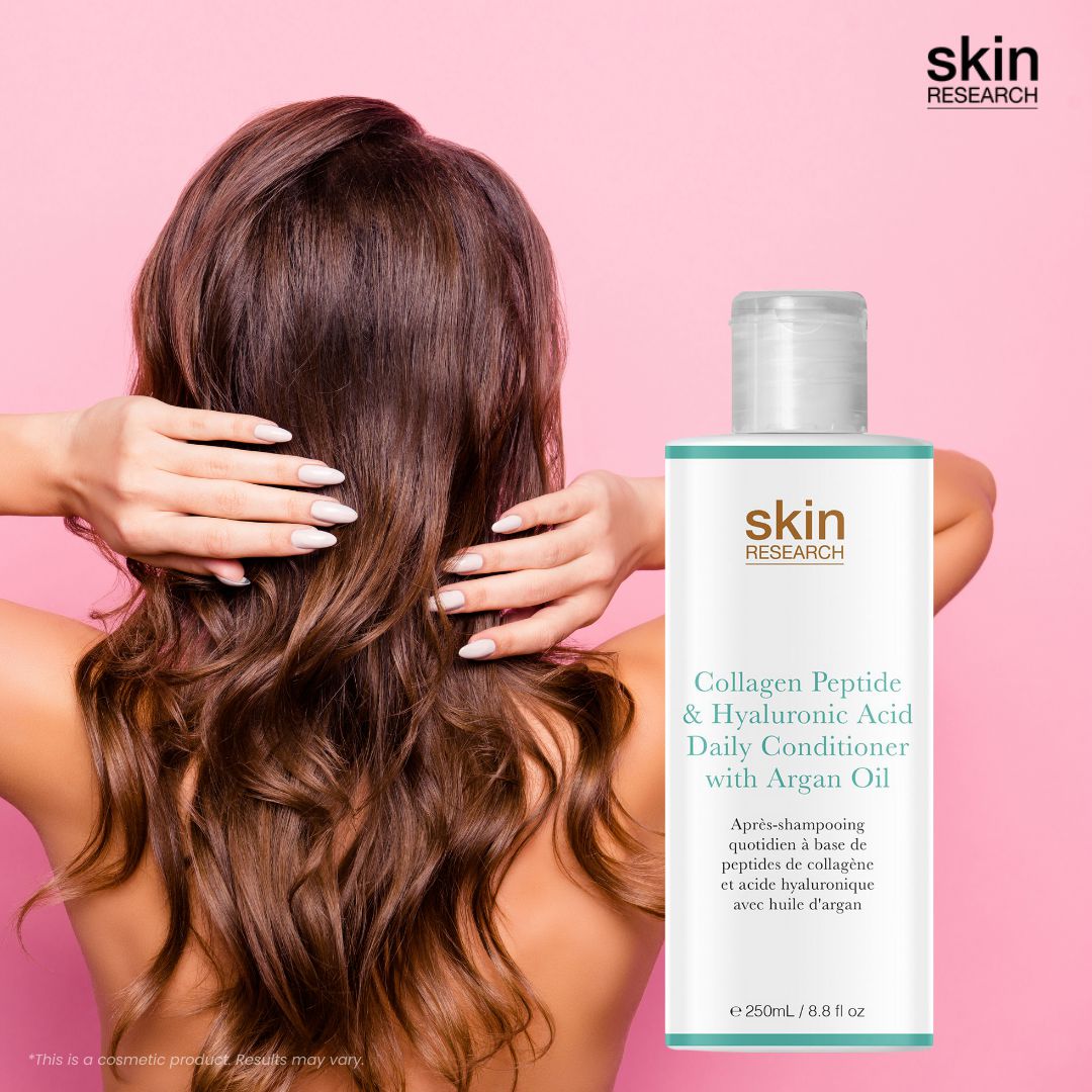 SR071 Skin Research Collagen Peptide & Hyaluronic Acid Daily Conditioner with Argan Oil 250ml