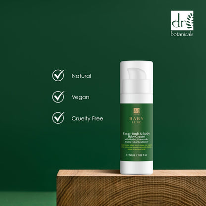 Dr Botanicals Baby Lux Face, Hands & Body Baby Cream 50ml