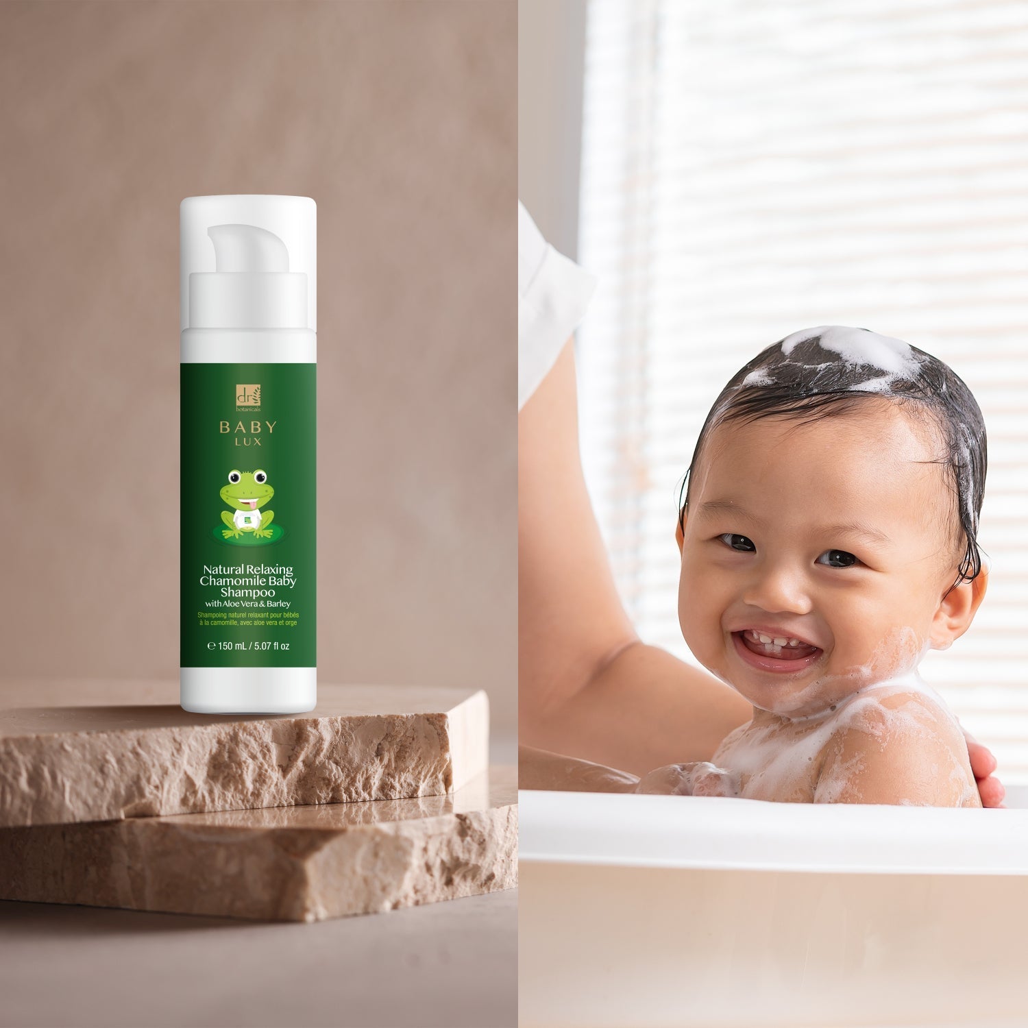 Dr Botanicals Baby Lux Natural Relaxing Chamomile Baby Shampoo 150ml