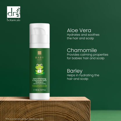 Dr Botanicals Baby Lux Natural Relaxing Chamomile Baby Shampoo 150ml