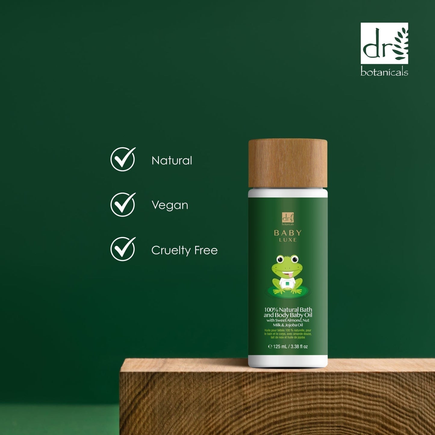 Dr Botanicals Baby Lux Jojoba Seed Oil Relaxing Baby Body Oil 125ml