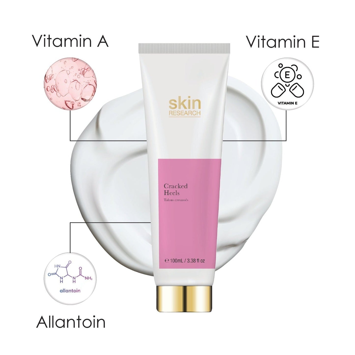 Skin Research Cracked Heels 100ml