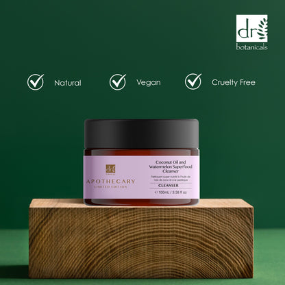 Dr Botanicals Coconut Oil & Watermelon Superfood Cleanser 100ml