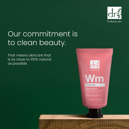 Dr Botanicals Watermelon Superfood 2-In-1 Cleanser & Makeup Remover 30ml