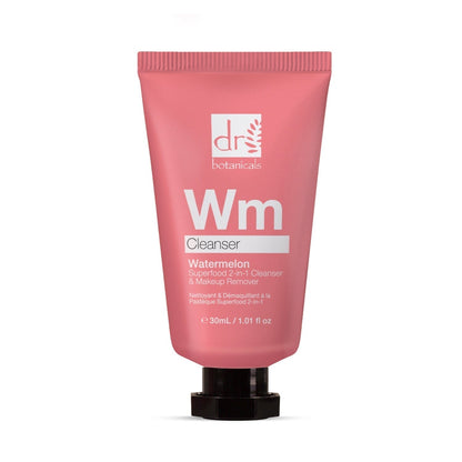 Dr Botanicals Watermelon Superfood 2-In-1 Cleanser & Makeup Remover 30ml