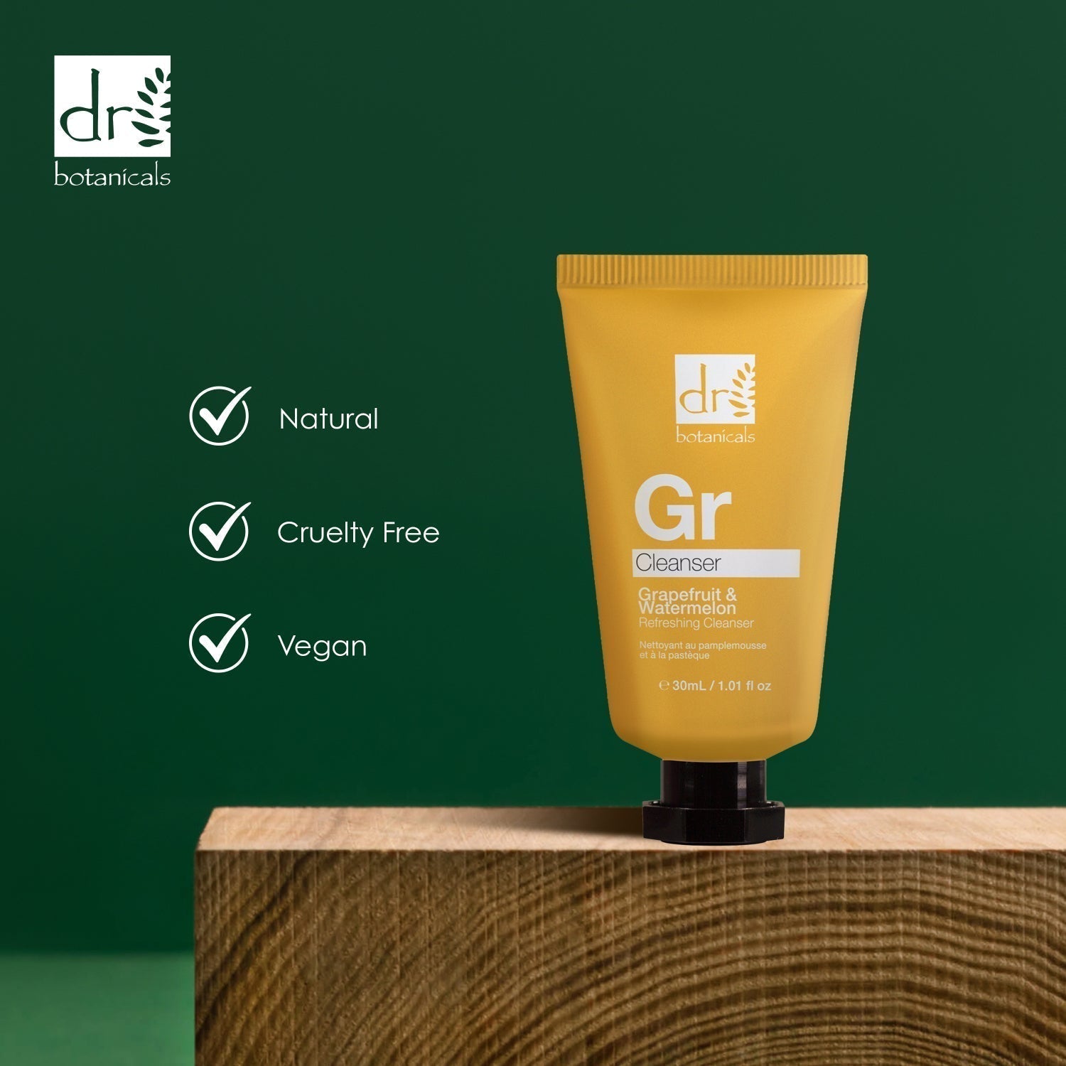 Dr Botanicals Grapefruit & Watermelon Refreshing Cleanser 30ml