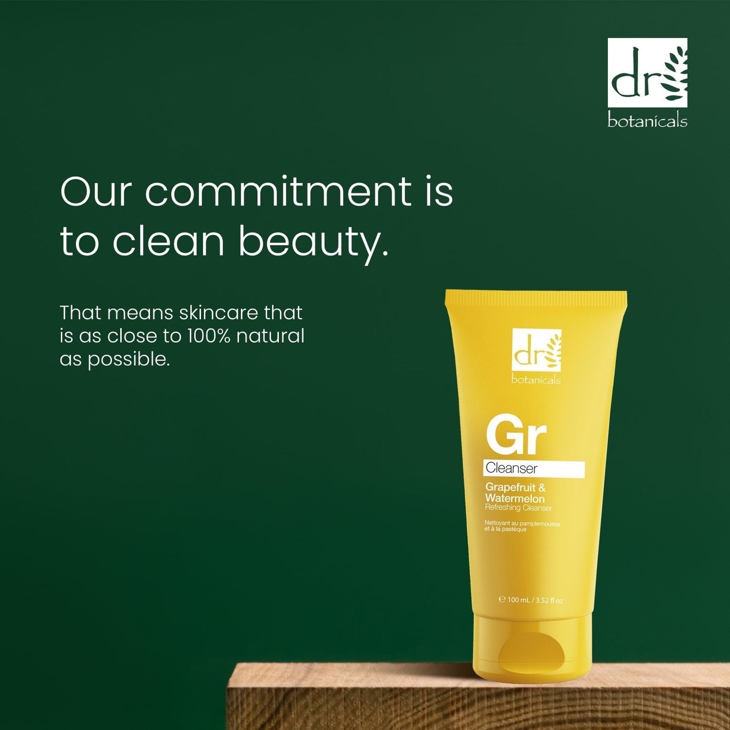 Dr Botanicals Grapefruit & Watermelon Refreshing Cleanser 100ml