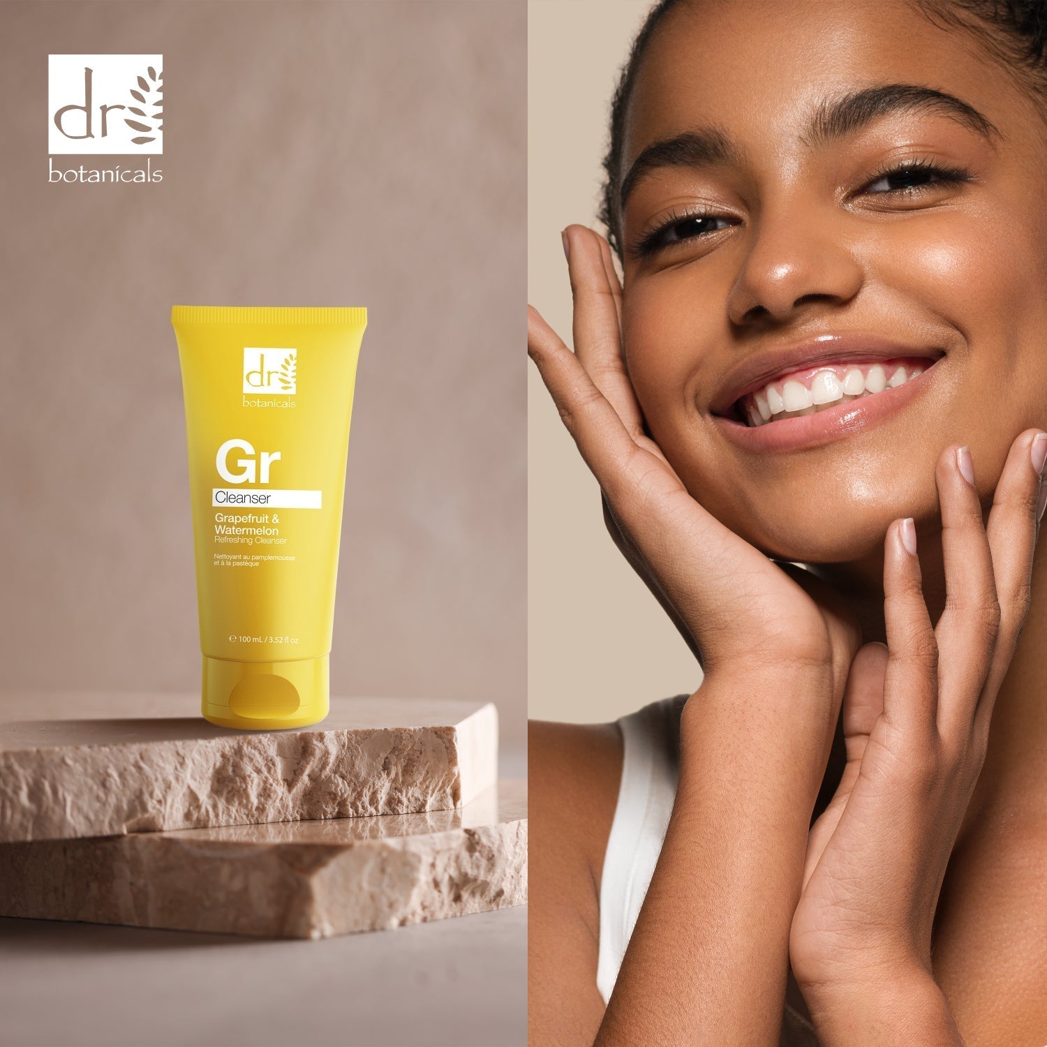 Dr Botanicals Grapefruit & Watermelon Refreshing Cleanser 100ml