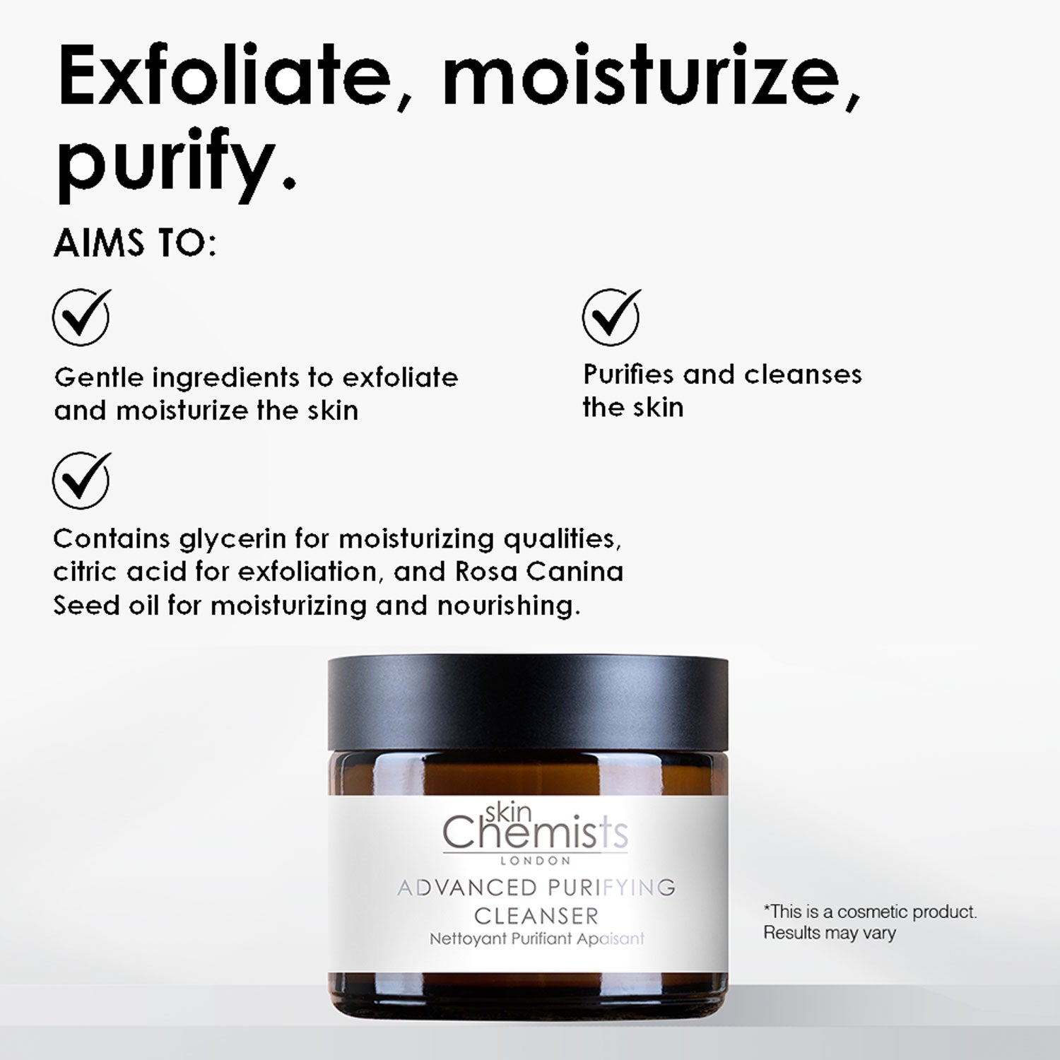 skinChemists Advanced Purifying Cleanser 50ml