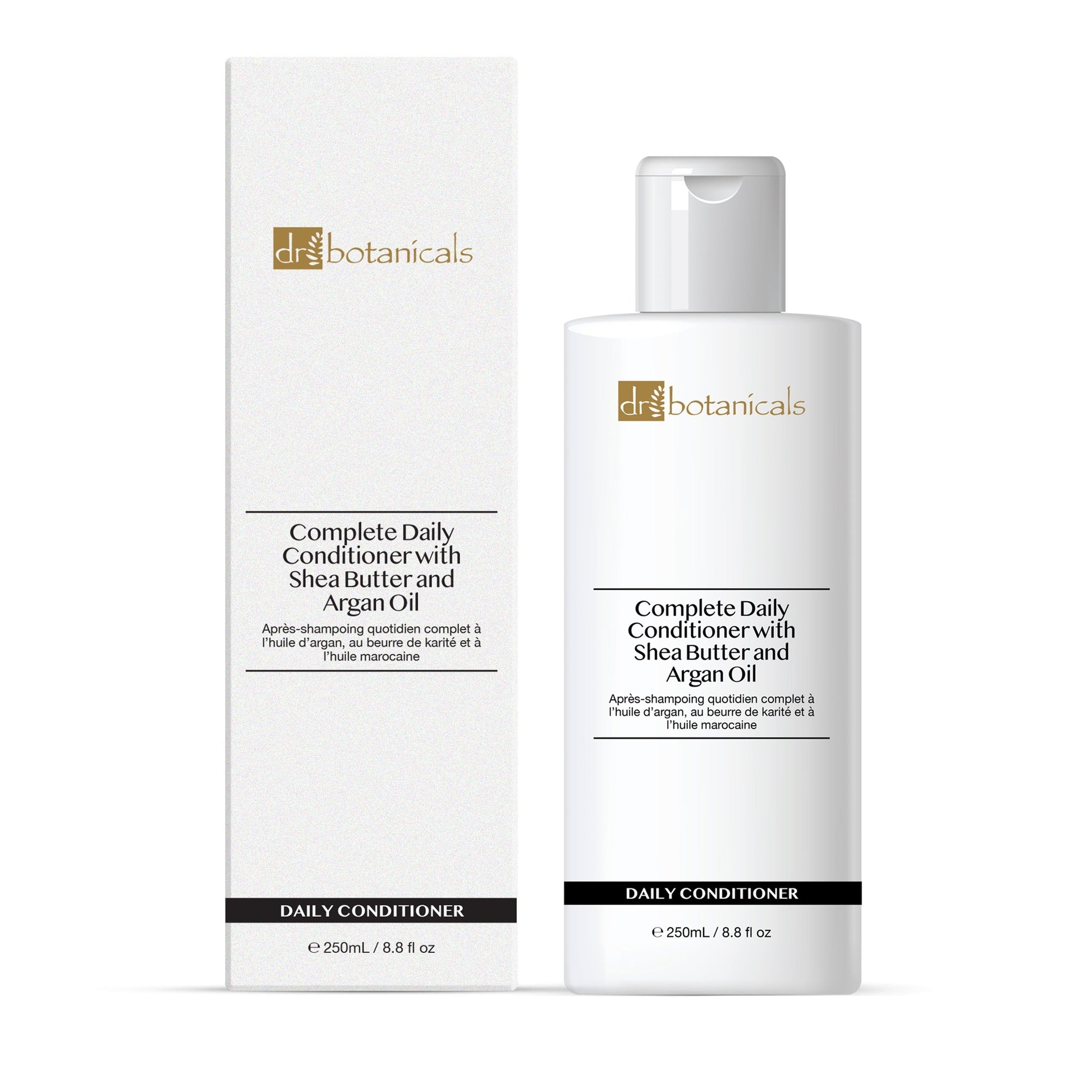 Dr Botanicals Moroccan Oil, Shea Butter & Argan Oil Complete Daily Conditioner 250ml