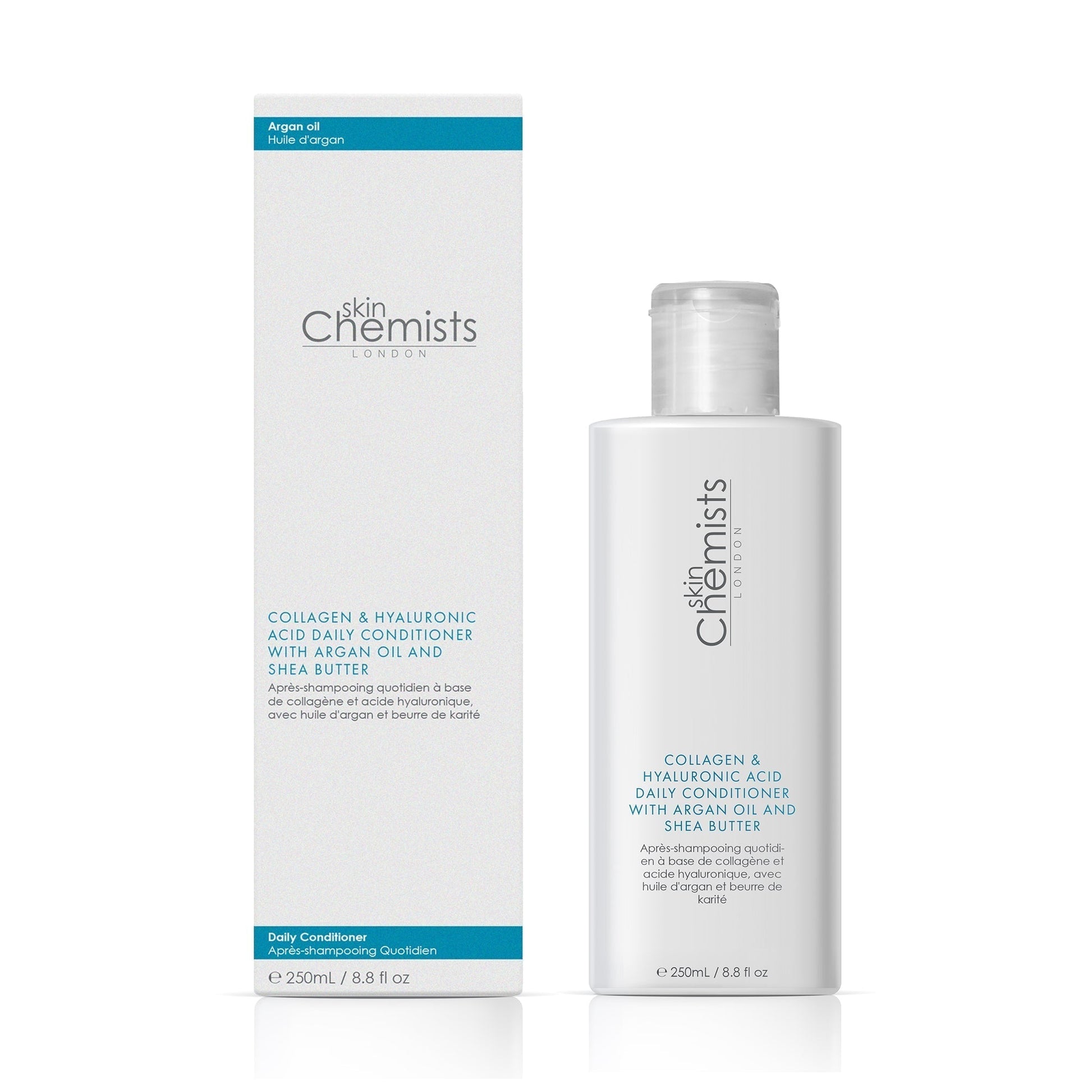 skinChemists Collagen & Hyaluronic Acid Daily Conditioner with Argan Oil & Shea Butter 250ml