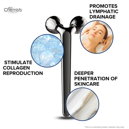 skinChemists Facial Roller Massager