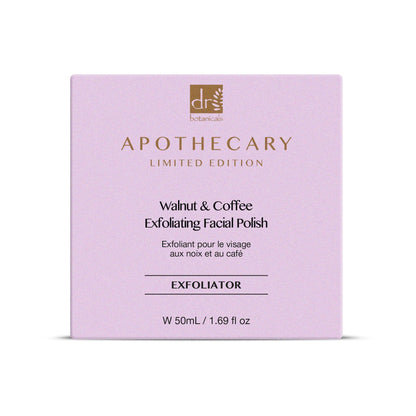 Dr Botanicals Walnut & Coffee Exfoliating Facial Polish 50ml