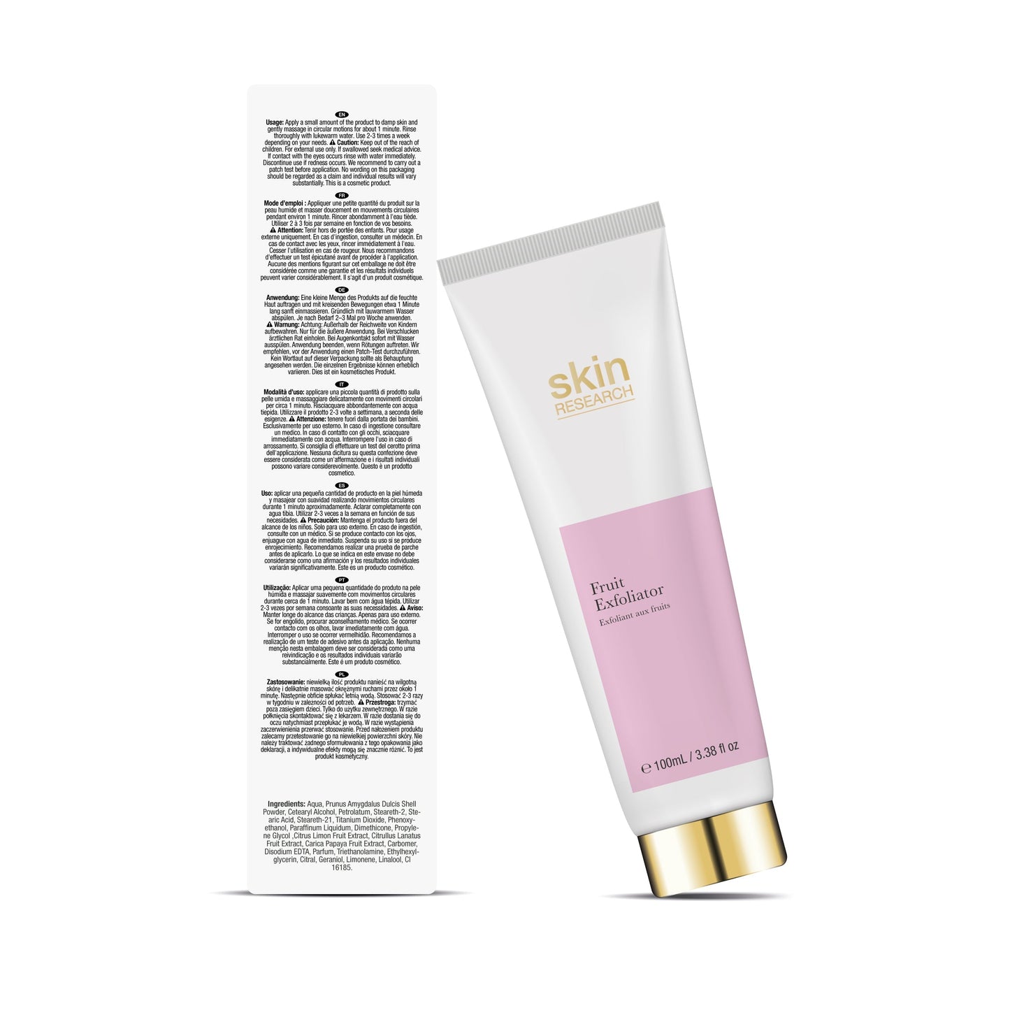 Skin Research Fruit Face Exfoliator 100ml