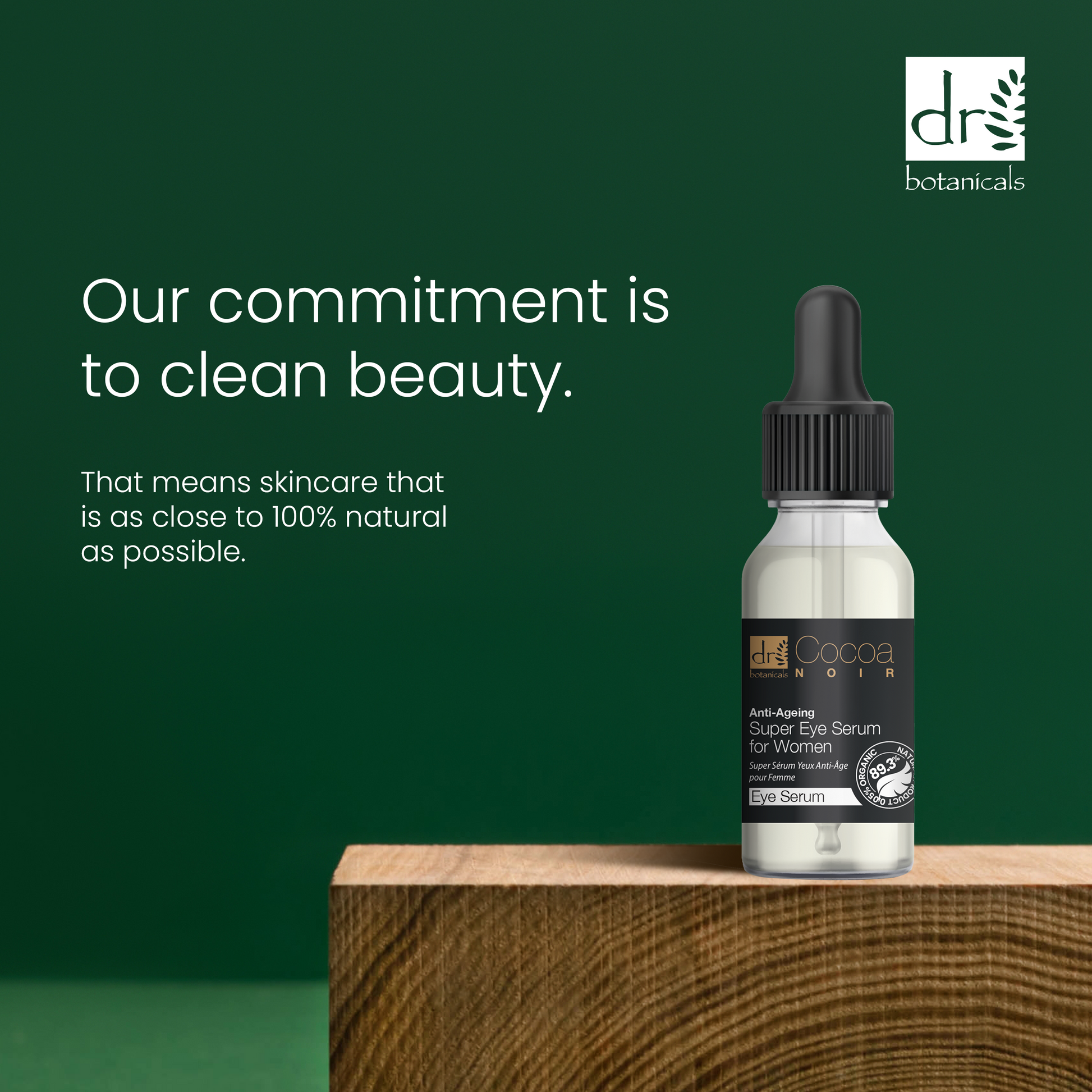 Dr Botanicals Cocoa Noir Anti-Aging Super Eye Serum for Women 15ml