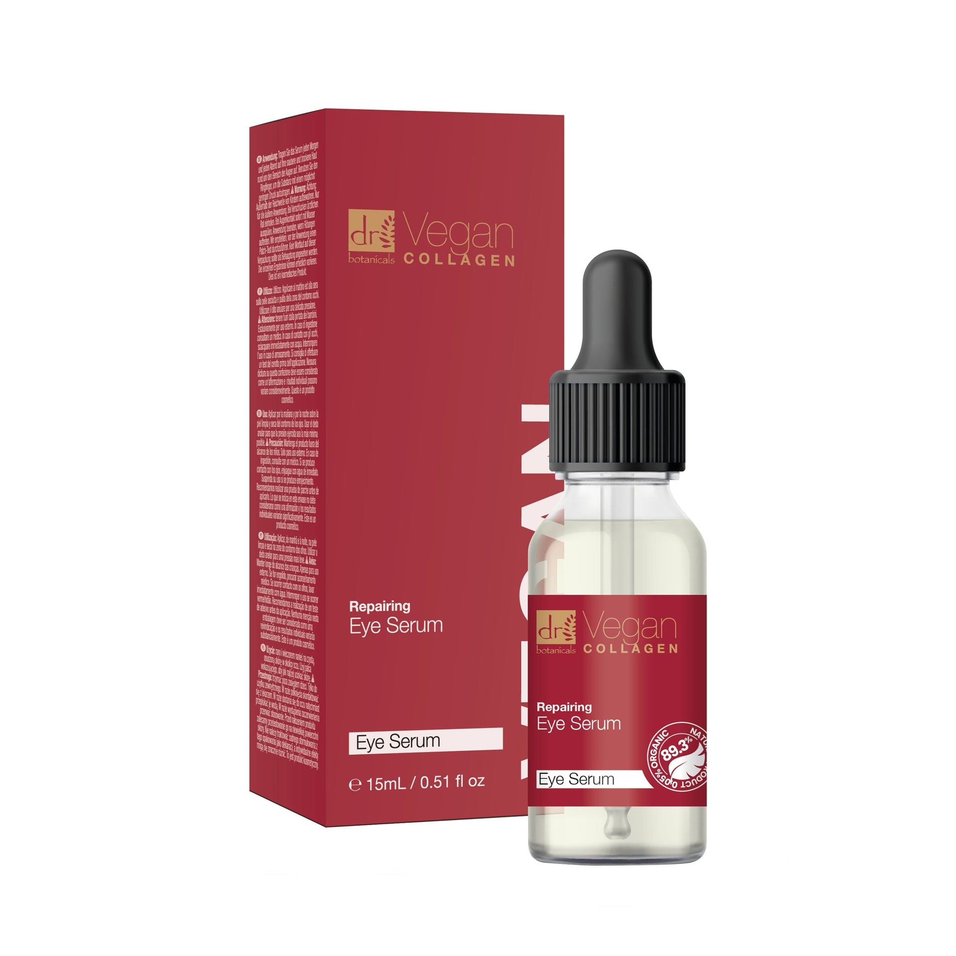 Dr Botanicals Vegan Collagen Repairing Eye Serum 15ml