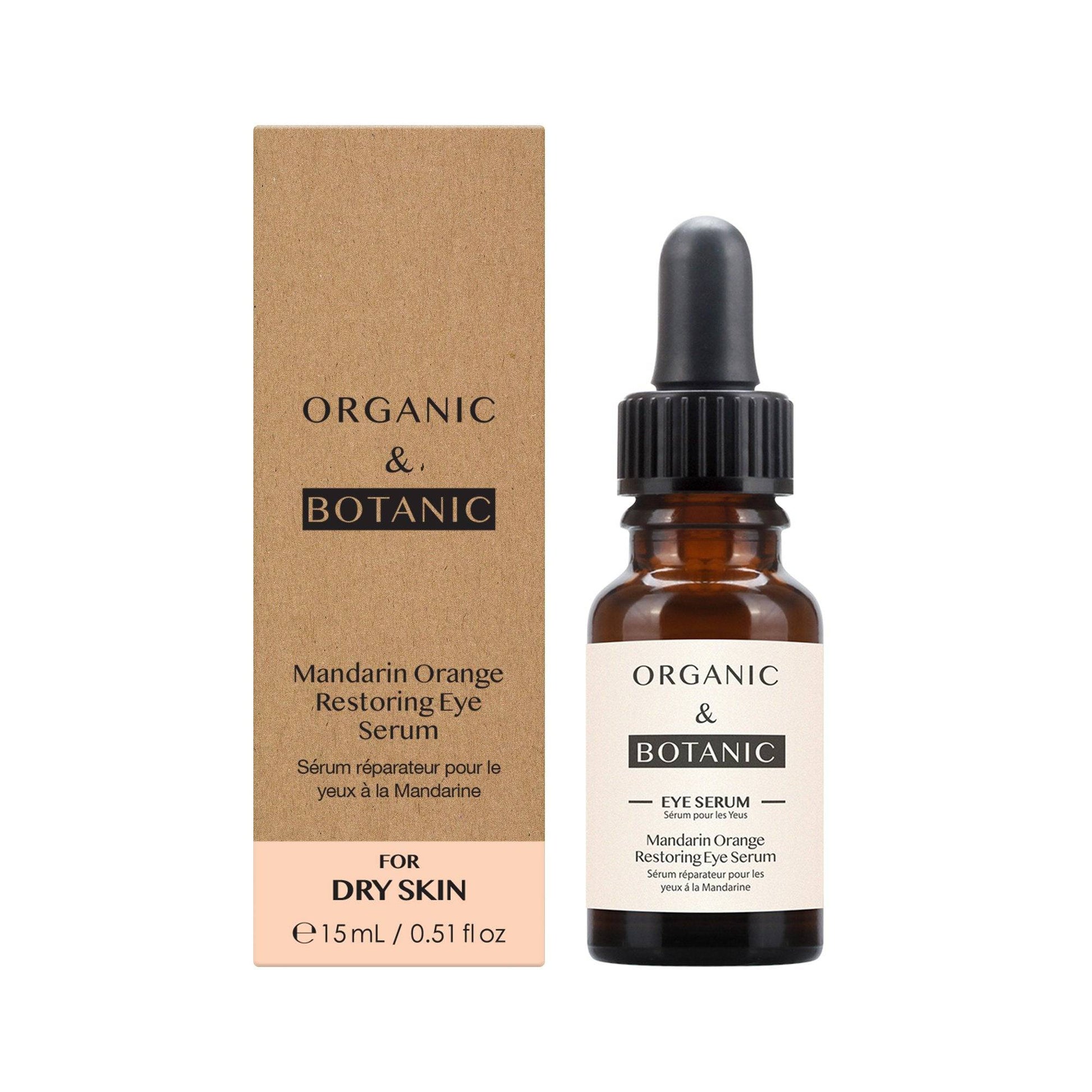 Organic & Botanic Mandarin Orange Restorative Eye Serum 15ml