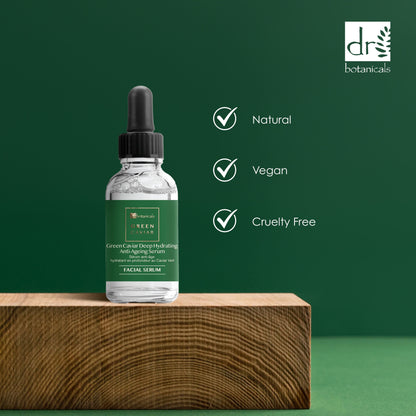 Dr Botanicals Green Caviar Deep Hydrating Anti-Aging Serum 30ml