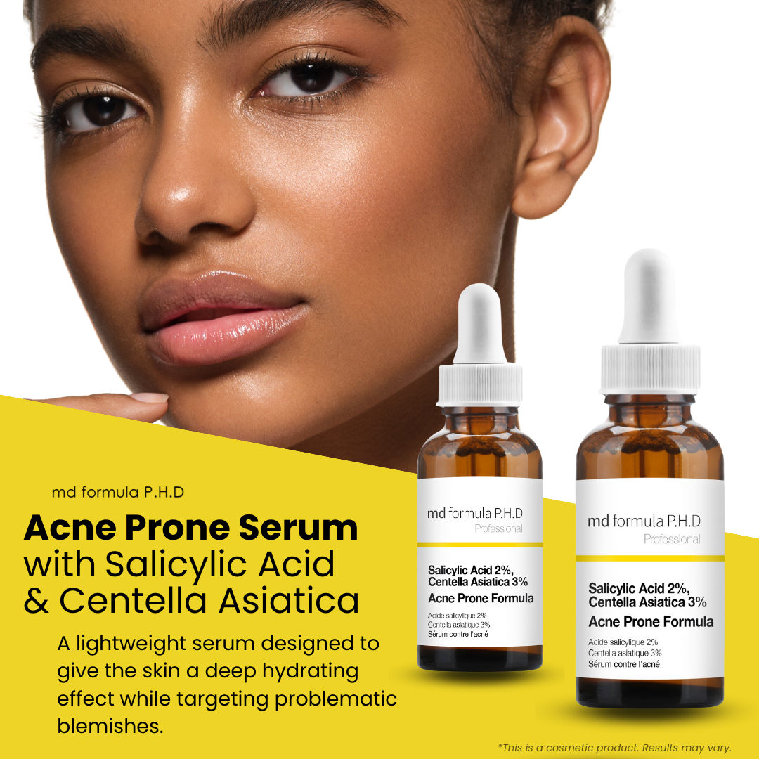 MD Formula Acne Prone Serum Salicylic Acid 2%, Centella Asistica 3% 30ml