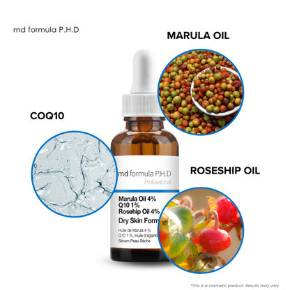 MD Formula Dry Skin Serum Marulua Oil 4%, Q10 1%, Rosehip Oil 4% 30ml