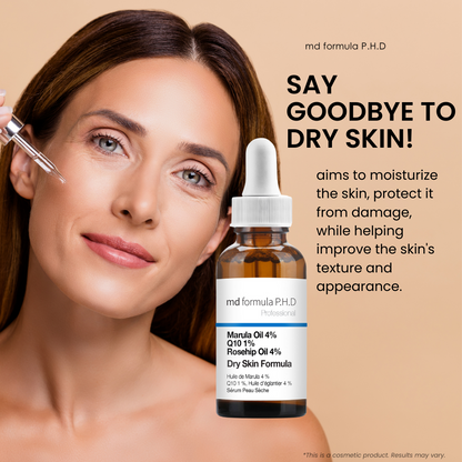 MD Formula Dry Skin Serum Marulua Oil 4%, Q10 1%, Rosehip Oil 4% 30ml