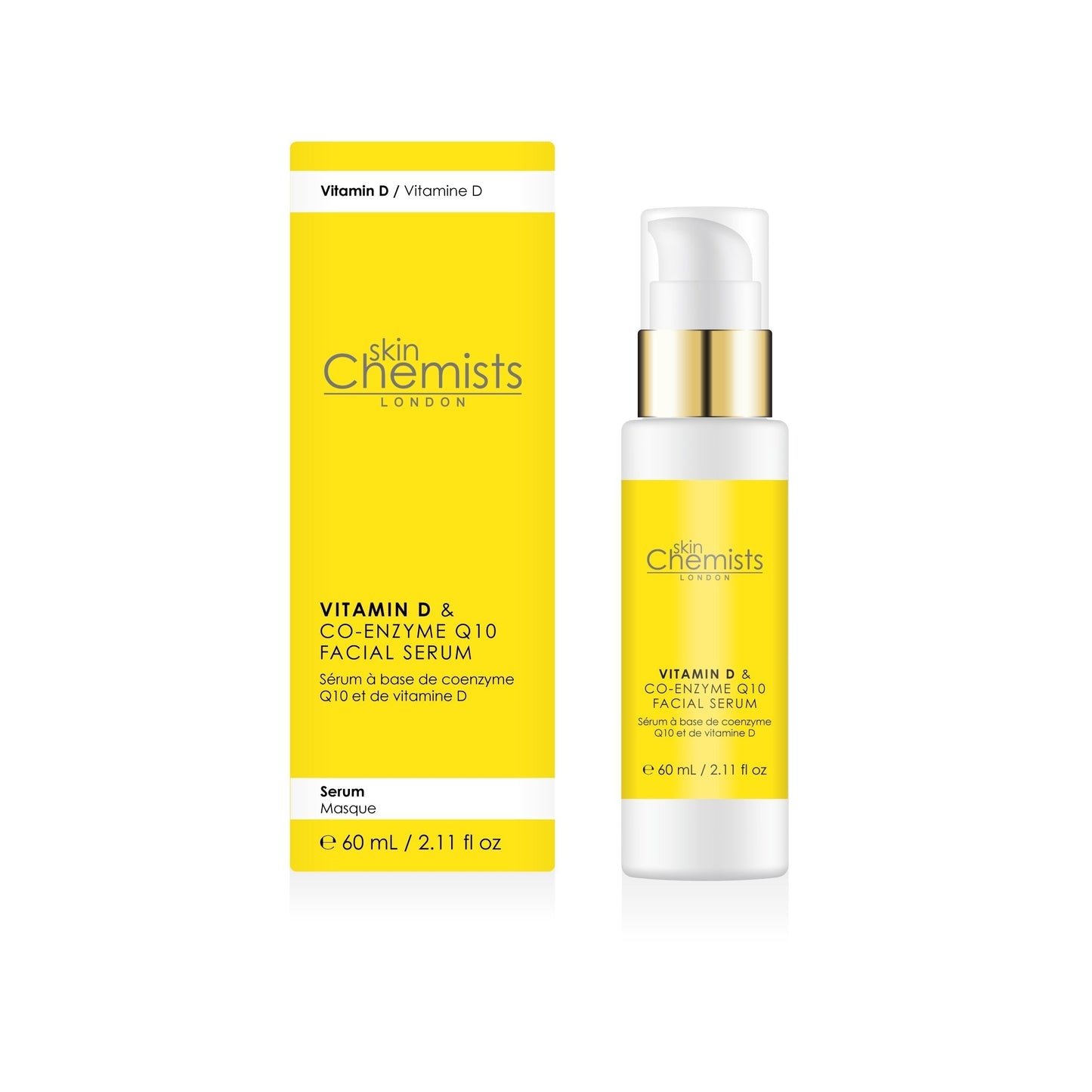 skinChemists Vitamin D Co-Enzyme Q10 & Vitamin D Serum 50ml