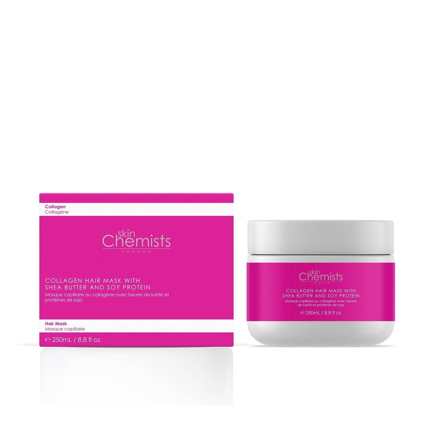 skinChemists Collagen Hair Mask with Shea Butter & Soy Protein 250ml