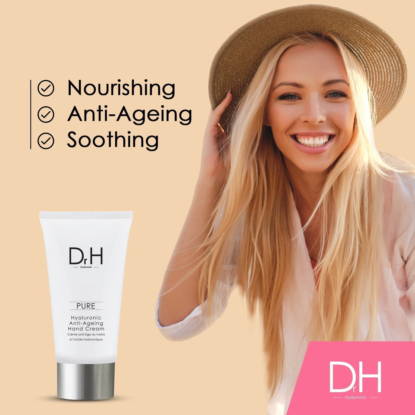Dr H Hyaluronic Acid Hand Cream 50ml