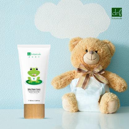 Dr Botanicals Baby Sweet Almond Oil Diaper Cream & Body Milk Kit