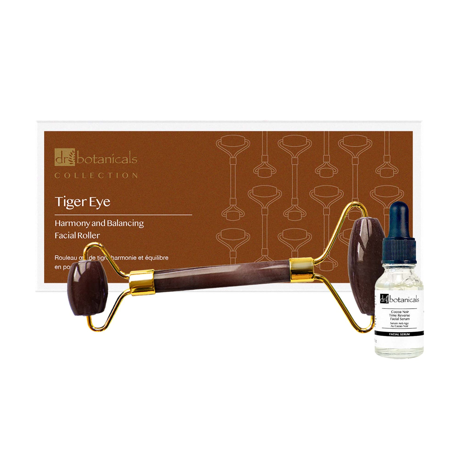 Dr Botanicals Balancing Jade Facial Roller And Facial Serum Kit