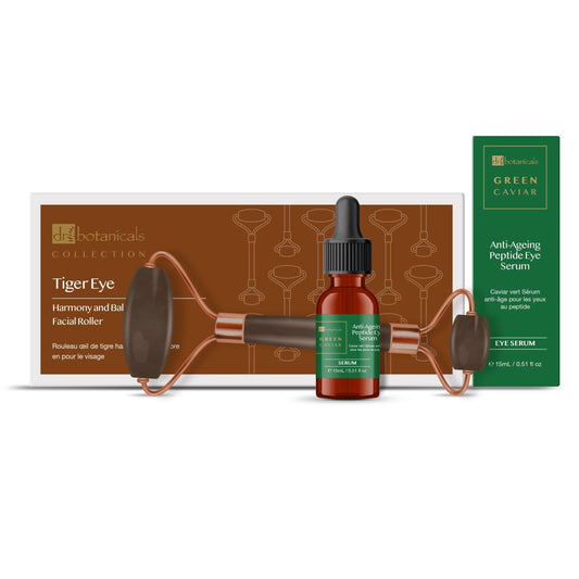 Dr Botanicals Balancing Facial Roller Serum Kit