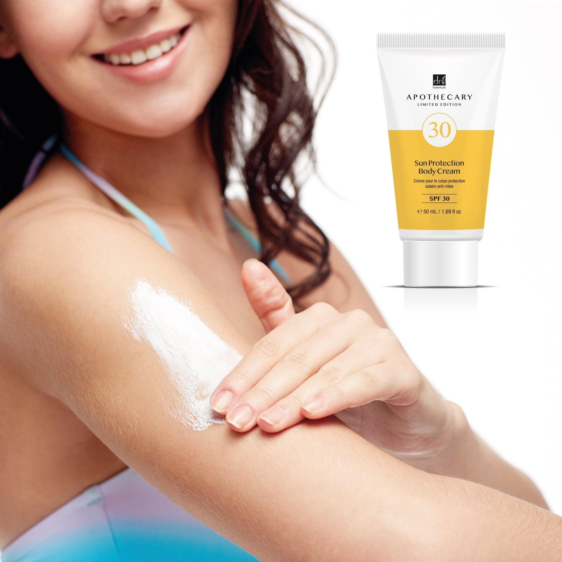 Dr Botanicals SPF 30 Moroccan Rose Light Summer Body Kit