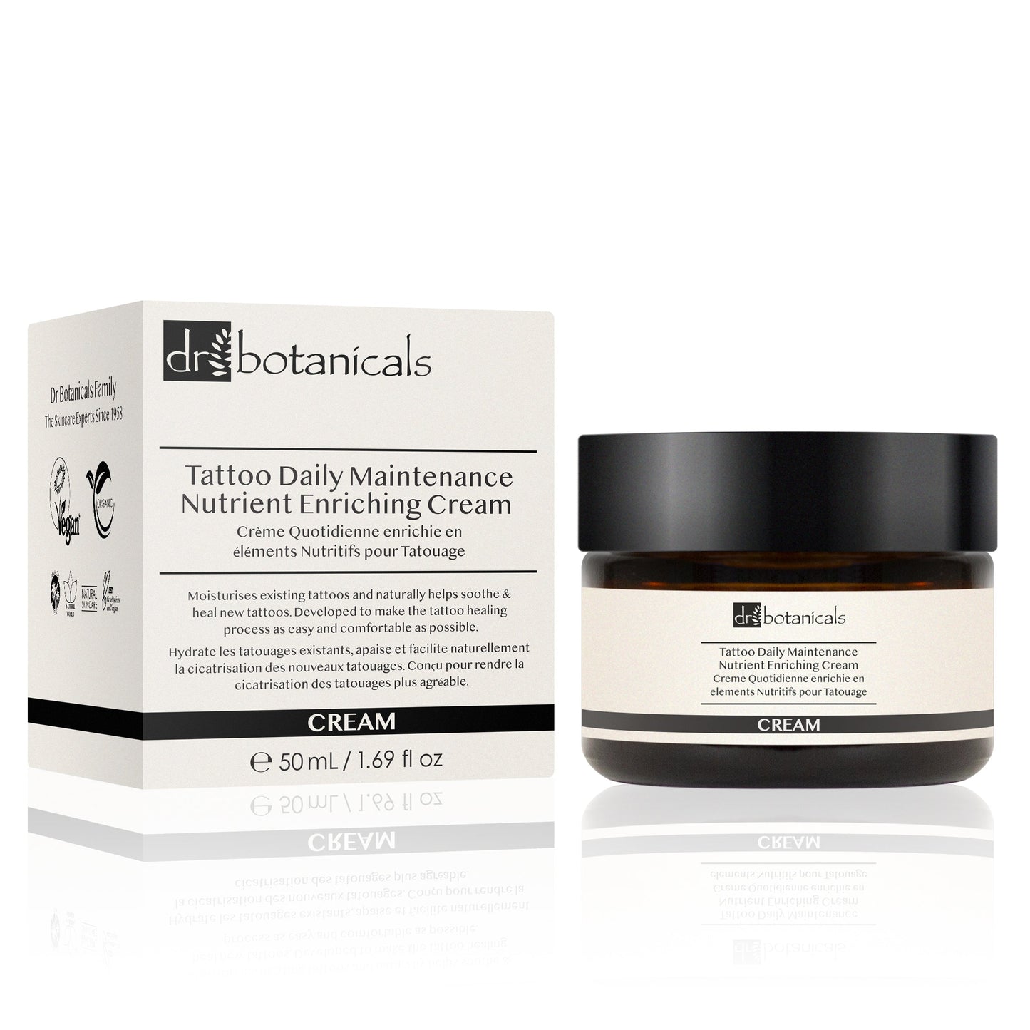 Dr Botanicals Tattoo Soothing & Moisturising Duo Kit