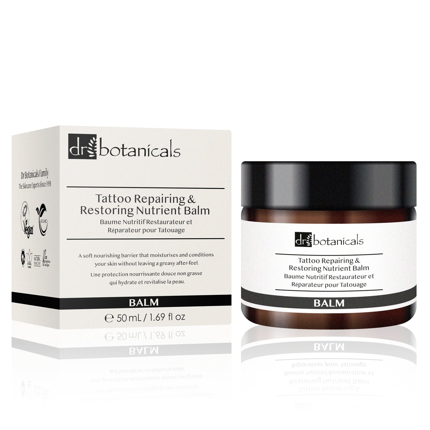 Dr Botanicals Tattoo Soothing & Moisturising Duo Kit