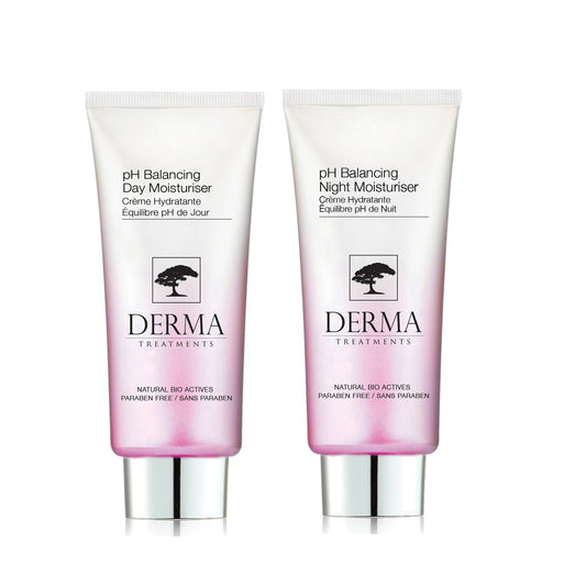 Derma Treatments pH Balancing Day & Night Moisturising Kit