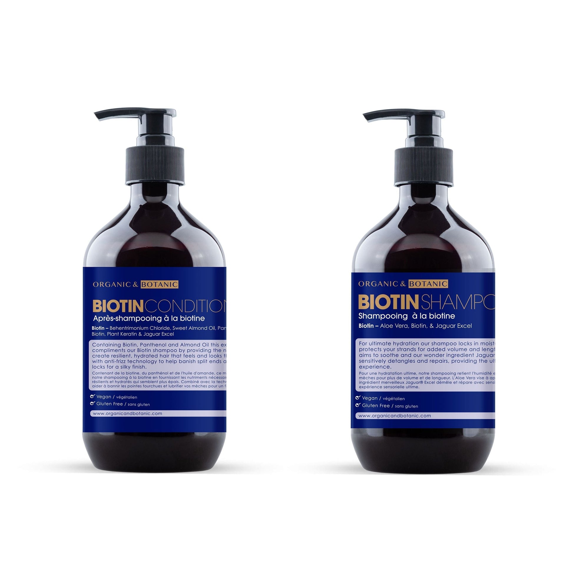 Organic & Botanic Biotin Shampoo + Conditioner