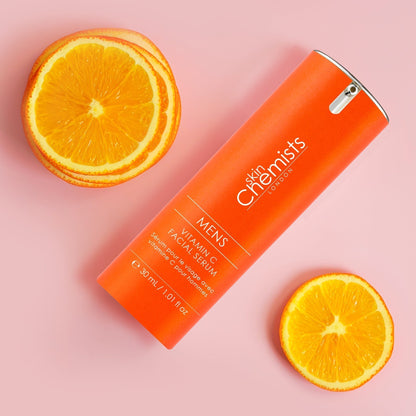skinChemists Men's Vitamin C Wake Up Routine