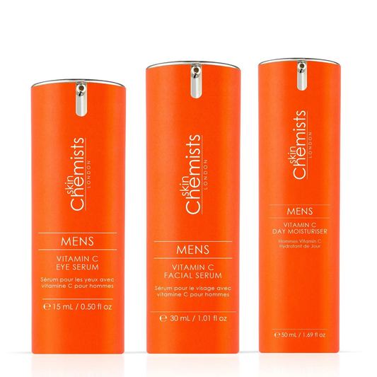 skinChemists Men's Vitamin C Wake Up Routine