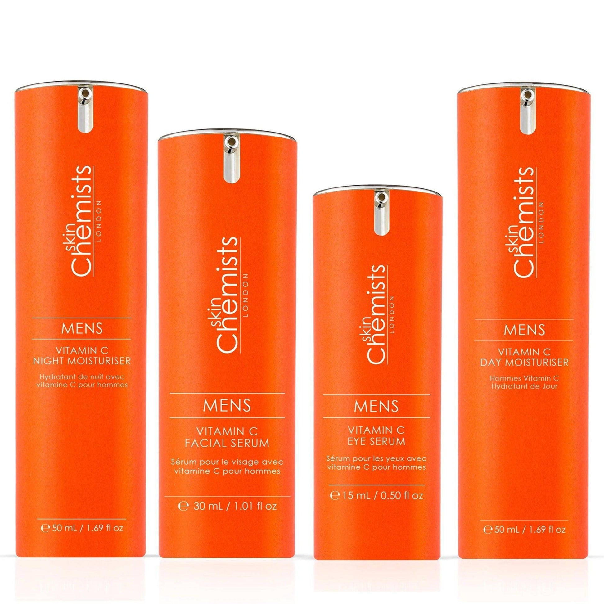 skinChemists Men's Vitamin C Full Routine Kit