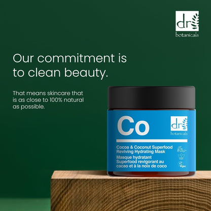 Dr Botanicals Cocoa & Coconut Superfood Reviving Hydrating Mask 60ml