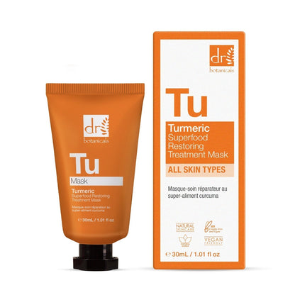 Dr Botanicals Turmeric Superfood Restoring Treatment Mask 30ml