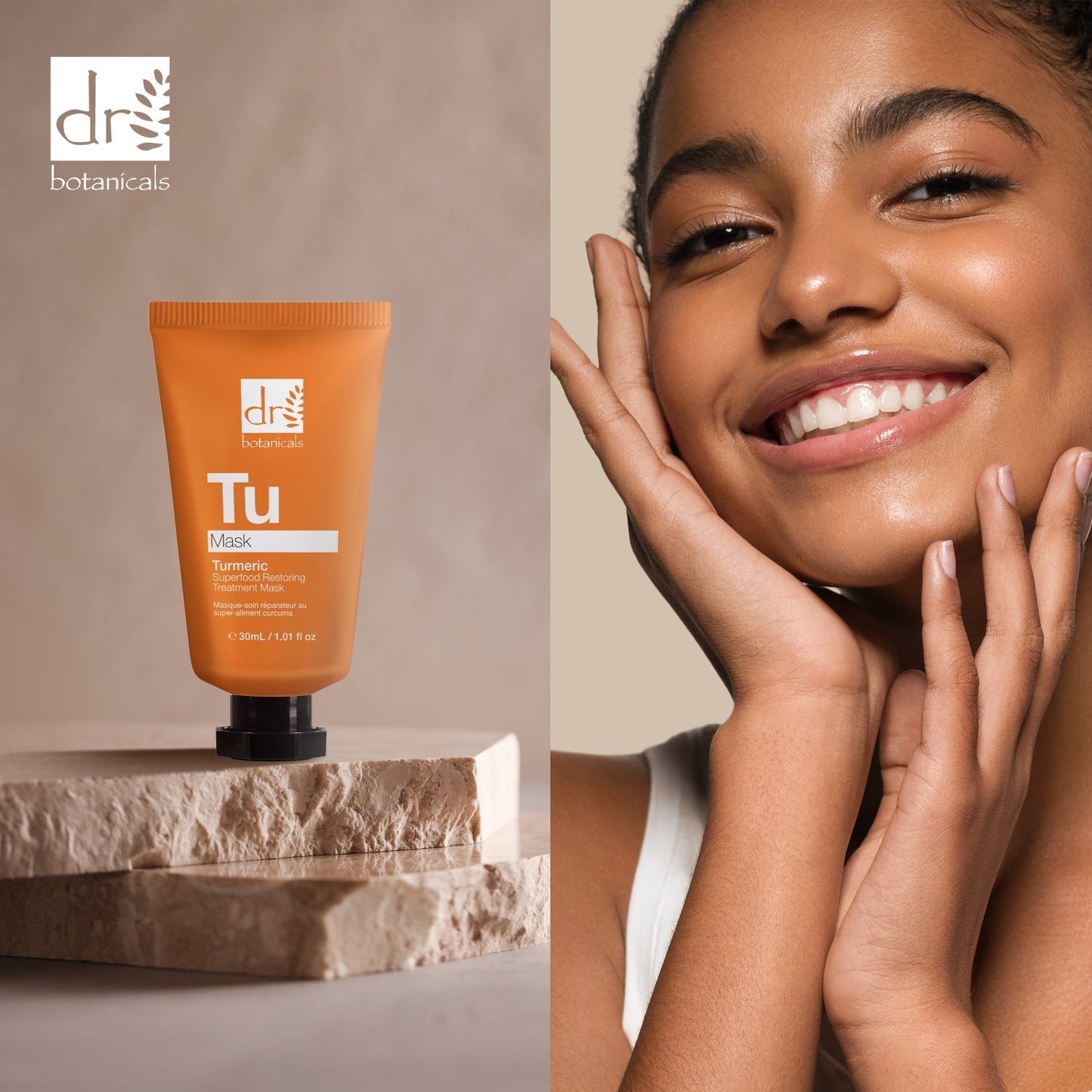 Dr Botanicals Turmeric Superfood Restoring Treatment Mask 30ml