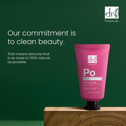 Dr Botanicals Pomegranate Superfood Regenerating Sleeping Mask 30ml