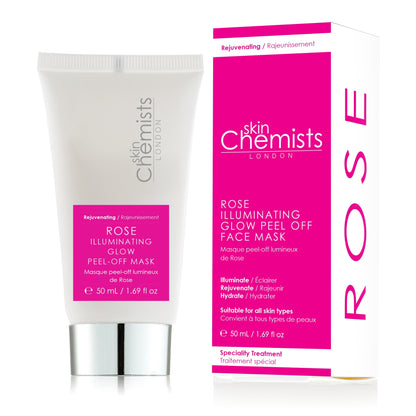 skinChemists Rose Illuminating Glow Peel Off Mask 50ml