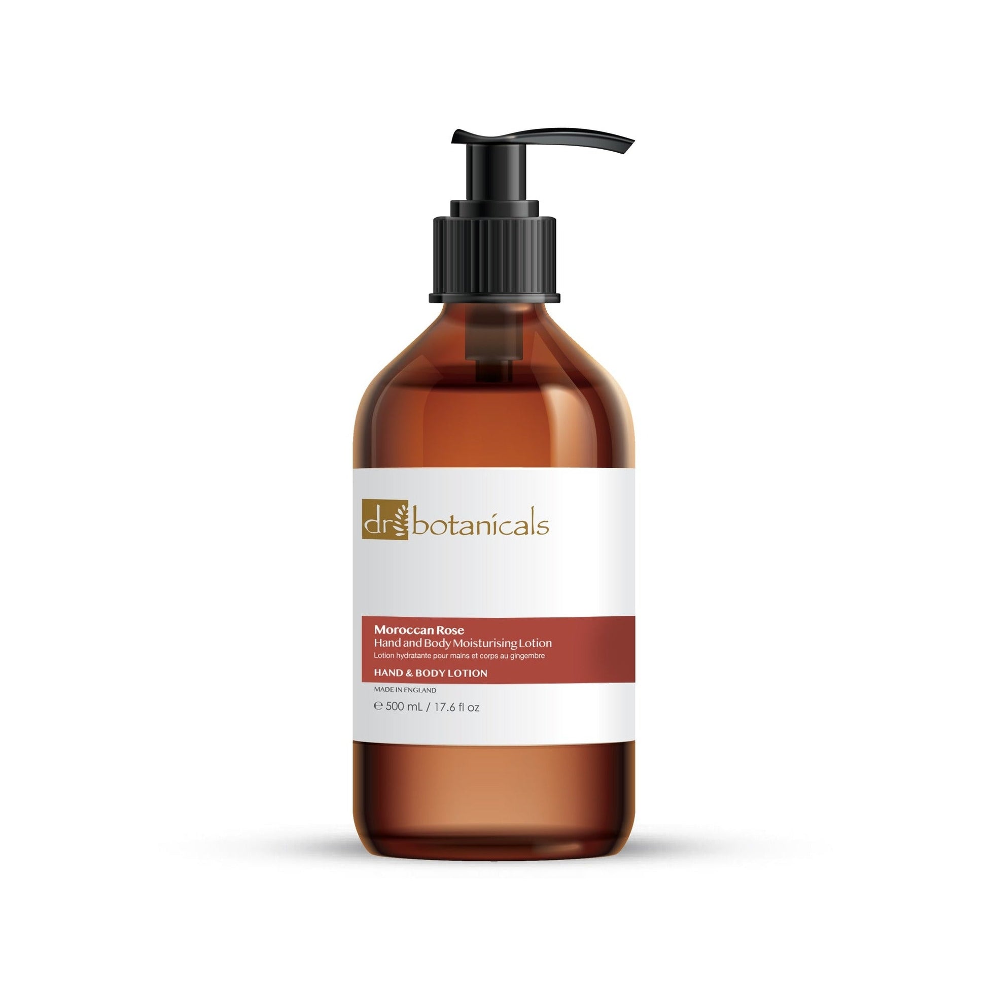 Dr Botanicals Moroccan Rose Hand & Body Moisturising Lotion 500ml