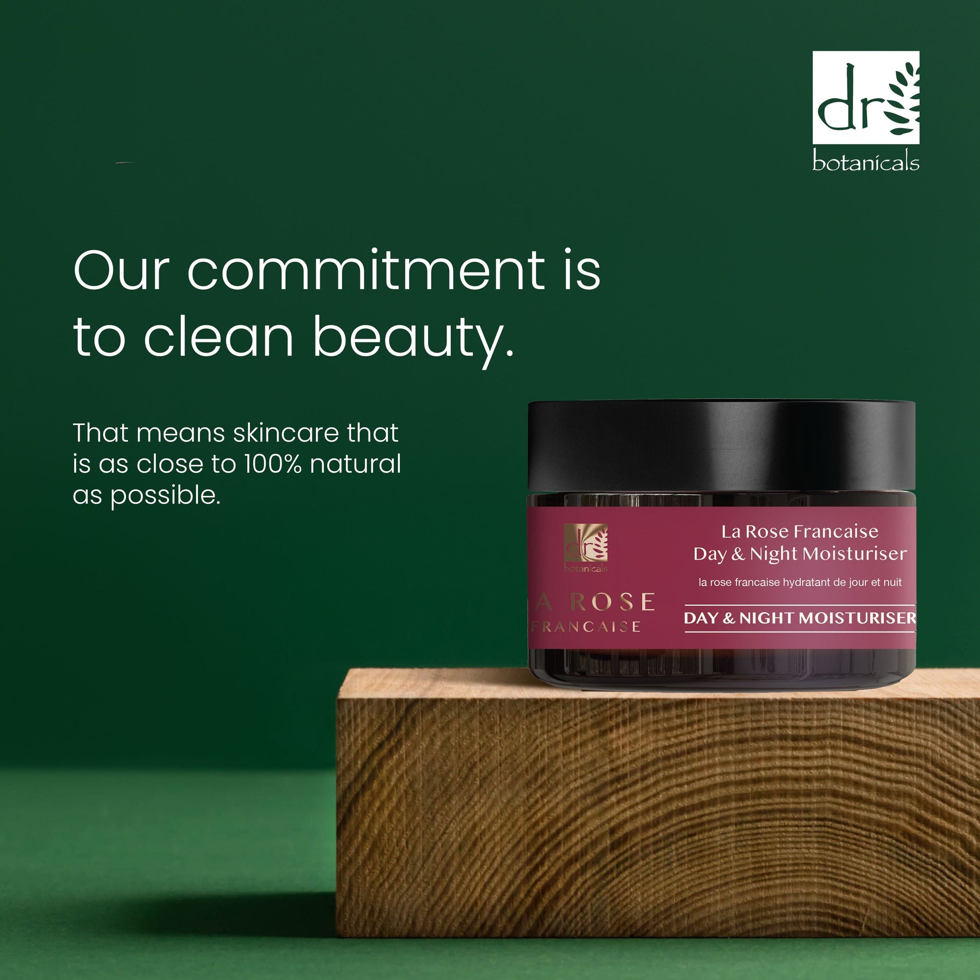 Dr Botanicals La Rose Francaise Duo Day & Night Moisturizer 50ml