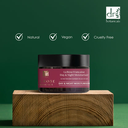Dr Botanicals La Rose Francaise Duo Day & Night Moisturizer 50ml