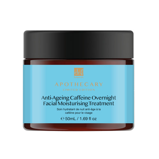 Dr Botanicals Anti-Aging Caffeine Overnight Facial Moisturising Treatment 50ml