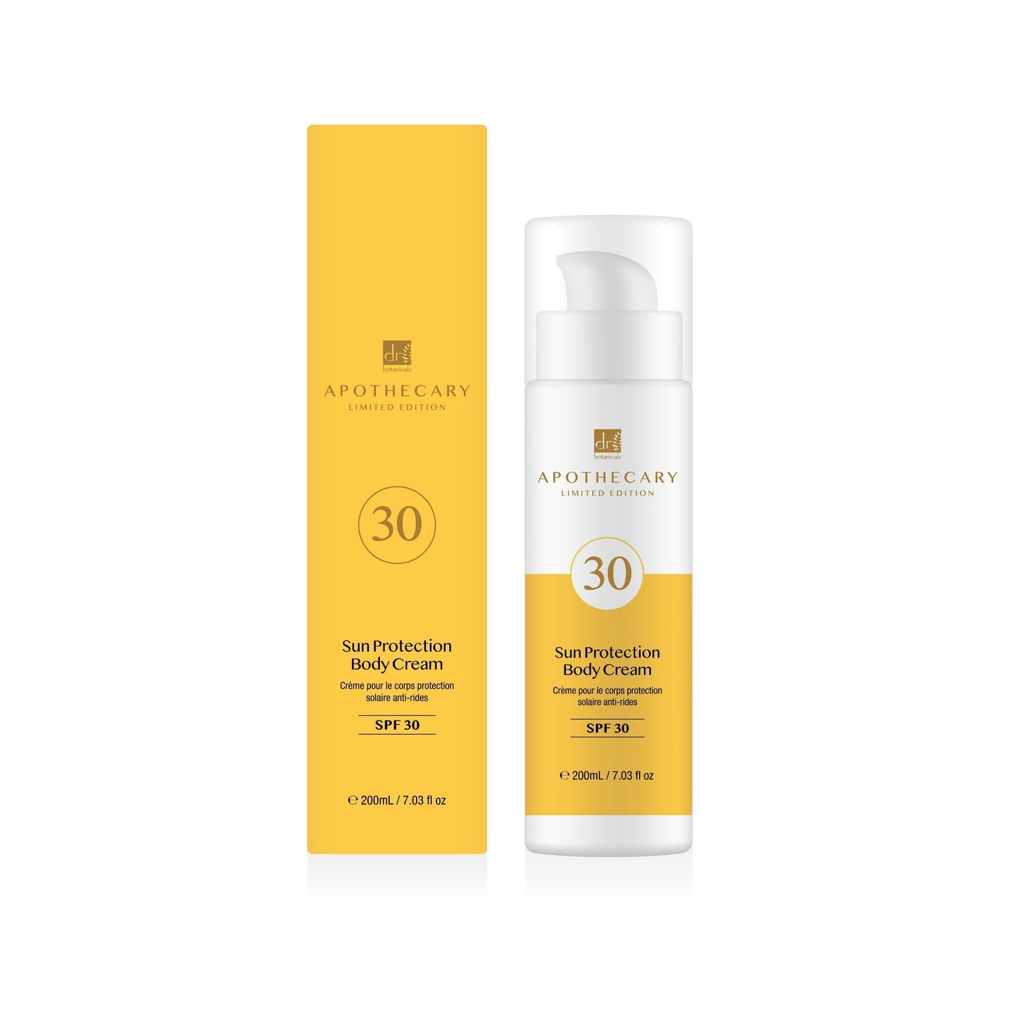 Dr Botanicals SPF 30 Body Cream 200ml