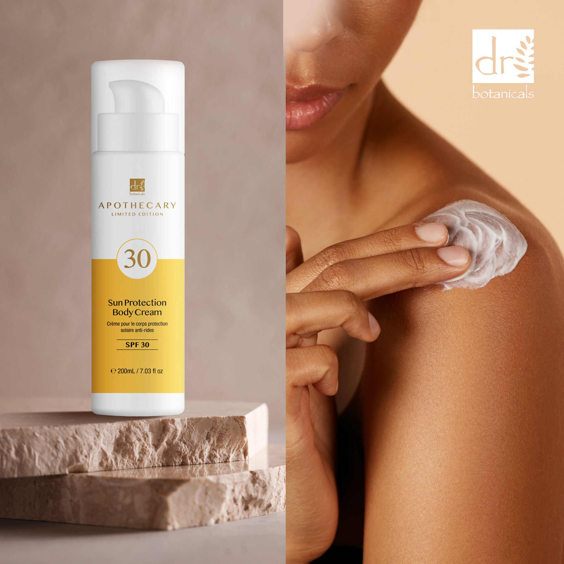 Dr Botanicals SPF 30 Body Cream 200ml